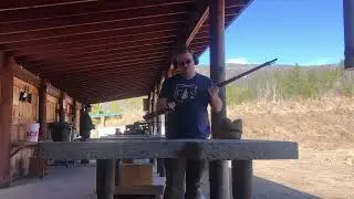 Shooting M1895 Mannlicher Long Rifle From RTI With 8x50r Surplus Ammo.