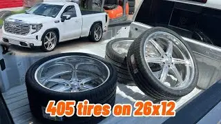 I bought the BIGGEST tire for my 26in BILLETS