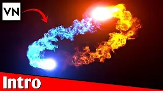 Как сделать 3D-заставку для YouTube в приложении VN | Введение Kaise Banaye (мобильная версия) | ...
