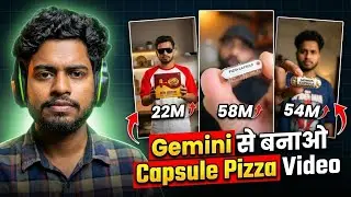 Ai से Capsule Pizza Video कैसे बनाएं | Ai video kaise banaye | ai Capsule Pizza video kaise banaye