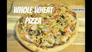 Whole Wheat Veg Pizza | Healthy Atta Pizza Recipe