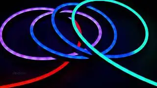 3mm Ultra Slim RGB Colorful Mini Rope Lights SV0308RGBIC5V from Yiford
