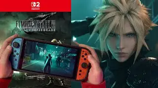 Final Fantasy VII Remake Intergrade: Switch 2 Handheld Gameplay 