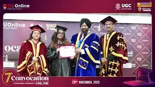 7th CU Online Convocation 2025 | Degree Ceremony Highlights | Part 18 | The Educator&rsquo;s Studio