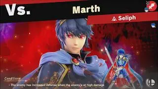 Super Smash Bros Ultimate vs Marth (Unlocks: Seliph) World of Light - Adventure Mode