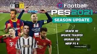 INI BARU GAME BOLA RINGAN! 😱 PES 2021 LITE 2025 ANDROID SIZE MINI GRAFIK MAX