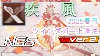SP3 【2025春版】ツインダガー上達テクニック【PSO2NGS】Raアサルト使いがツインダガーを使ってみた