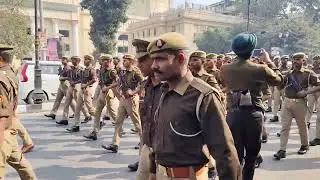 Republic Day Rehearsal Parade - Hazratganj Lucknow 