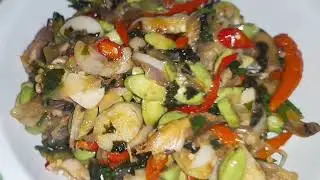 Sambal Petai Ikan Pindang Keranjang!Beda dari biasanya!Bikin Nagih!#sambalpetai #sambalviral