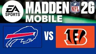 Madden 26 Mobile Gameplay: Buffalo Bills VS Cincinnati Bengals