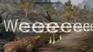 TES V - Skyrim Compilation of Funny Moments and Glitches