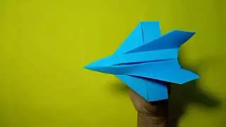 paper plane jet fighter #paperplane 