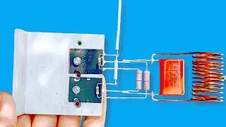 Induction heater coil without mosfet