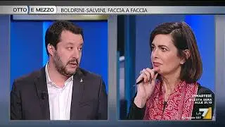 Matteo Salvini (Lega): la Boldrini incapace e razzista, favorisce i migranti fuori controllo