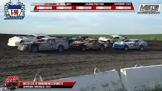 Late Model Street Stock Heats | I-90 Speedway | 7-3-2021
