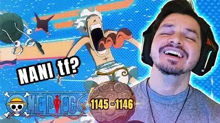 Gear 5 is pure NONSENSE | One Piece | Episodes 1145-1146 | Reaction