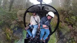 Robinson R44 Confined Area (Gorge), British Columbia