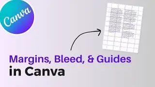 Освоение полей, направляющих и линеек в Canva для создания идеальных дизайнов ✏️