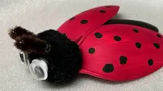 Plastic Spoon Ladybug🐞