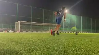 Top Bins | Finesse shot | Solo football drills