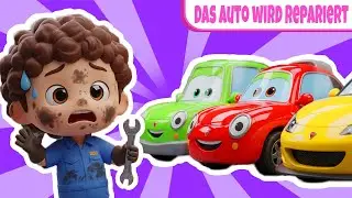 Das Auto wird repariert! | Lustiges Kinderlied mit Benni & Leni 🎵 TierSing &ndash; Kinderlieder