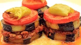 Turkish Moussaka Recipe - Traditional Eggplant and Ground Beef
