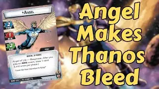 Marvel Champions: Angel vs Expert Thanos