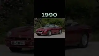 MG car evolution (1950~2023) #shorts