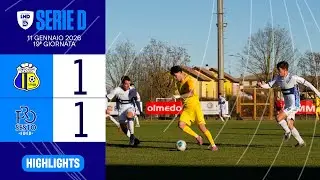 Highlights | LENTIGIONE - PRO SESTO 1 - 1  | SERIE D