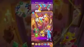 BUBBLE WITCH 3 SAGA LEVEL 4498 ~ No boosters, no hats