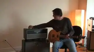 Louis Electric KR12 Head & Cabinet Amp demonstrated by Lance Keltner