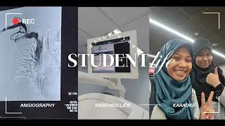 Student Vlog #13 :Angiography and Radionuclide Imaging Rotation🩻 Assignment📒 Karaoke🎤 Class📚
