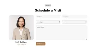 Schedule Form with HTML CSS | HTML CSS Schedule Form @raselcoder