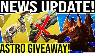 Destiny 2 NEWS! Hotfix, Fall DLC, Lord of Wolves Removal, Free Cross Save(?) Astro A50/A40 Giveaway!