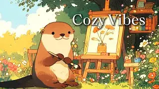 Waffle&rsquo;s Cozy Corner 🦦 Relax Vibes for Daydreamers #lofihiphop  #chillmusic #coffeemusic #studymusic