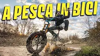 Vado a pesca OVUNQUE con la mia nuova BICI ELETTRICA - Fiido M1 PRO