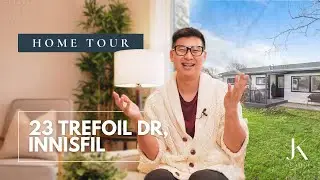 Touring This Beautifully Renovated Bungalow | Home Tour | 23 Trefoil Dr, Innisfil