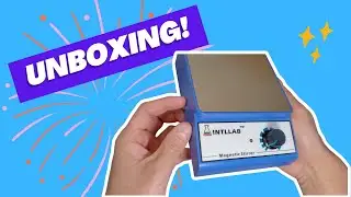 Unboxing the INTLLAB Magnetic Stirrer - Powerful & Portable! LINK IN BIO! #TechReview