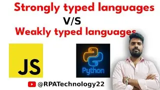 Strongly Typyed Langauges vs Weakly typed langauges | #python #java #js