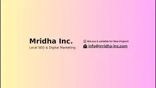 Complete Digital Marketing and Local SEO Services | Mridha Inc.