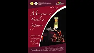 SPOT: Mercatini di Natale a Segusino (TV) - Domenica 16 novembre 2025 (mattino e pomeriggio)