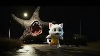 🙀⭐ A Giant Starfish Appears — The Kitten’s Most Dangerous Encounter 🌊🐱 | Cat Story