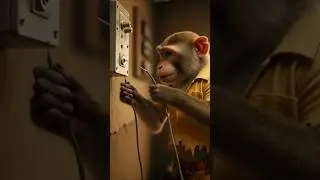 Funny Monkey Story 😂🐒 | Poor Monkey Full Comedy Vlog | #monkeyvlog #animals