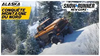 Alaska - Conquête montagne du nord - Snowrunner NG+ #123 Serie X