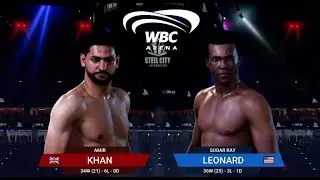 Robbed 2 Times In A Row!!! / Amir Kahn Vs Sugar Ray Leonard / Undisputed / Prize Fight