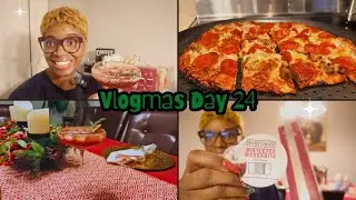 Vlogmas, день 24 🎄 | Приготовление пиццы в чикагском стиле | Маргарита с омелой от Bartesian