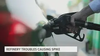 Gas prices on the rise in the Midwest