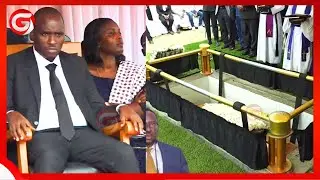 NAIBU WAZIRI MKUU BITEKO na MKEWE MAKABURINI KUMZIKA BOSI wa TANESCO ALIYEFARIKI kwa AJALI USIKU...