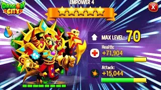 SỨC MẠNH CỦA HIGH VOODOO VAMPIRE KHI ĐƯỢC BUFF TH&Aacute;P - HOANG TH&Agrave;NH ĐUA HEROIC LAP 41 | DRAGON CITY