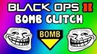 Black Ops 2 Bomb Glitch Trolling & Fun + Trickshot Noobs (Funny Kills, Killcams, Funtage)
